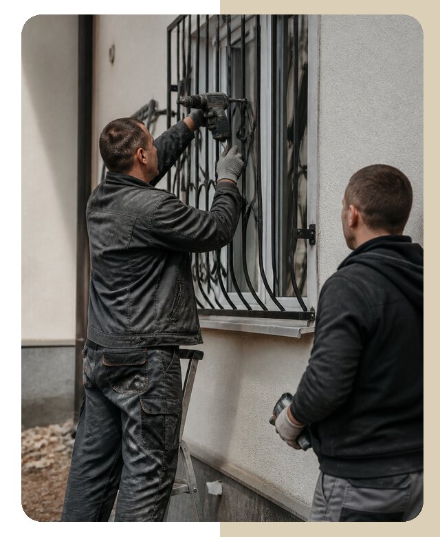 Установка наружных решеток в Березниках от 5047 р. | Дверной